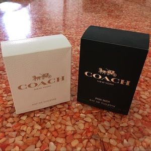 Coach EDT 1.7 oz & Coach for Men EDT 2 oz. LOT